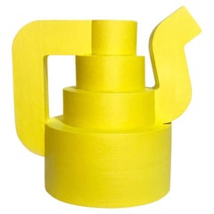 Cafetière H Plakkenpot jaune par Hanna Kooistra