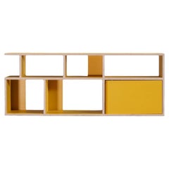 Yellow Plywood Sideboard by Tylko