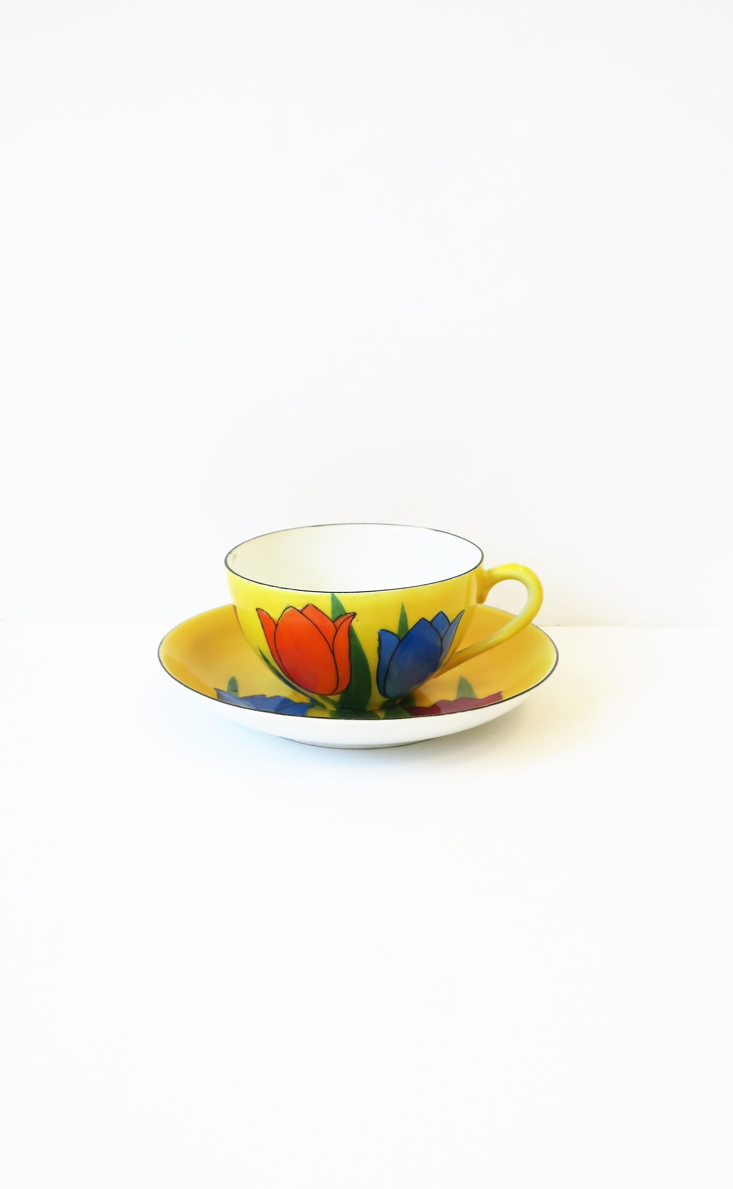 tulip tea cups