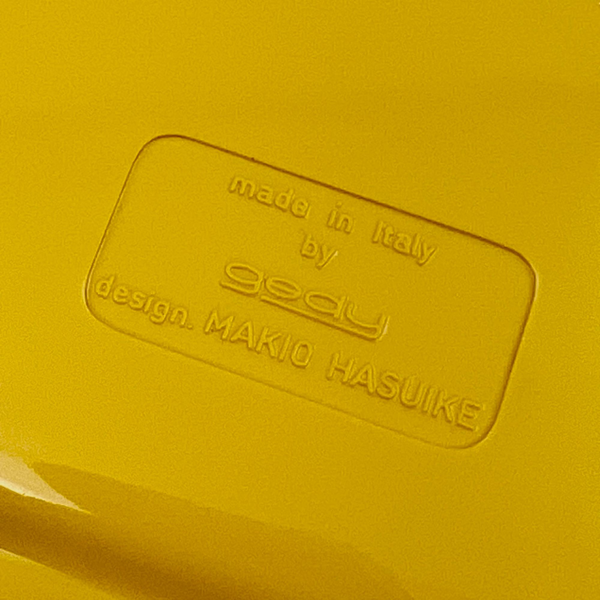 Yellow Portable Beauty Case Gedy - Space Age Vanity Set by Makio Hasuike, 70s 4