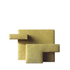 Yellow Primitive Armchair, Designed by Studio Nucleo, Made in Italy