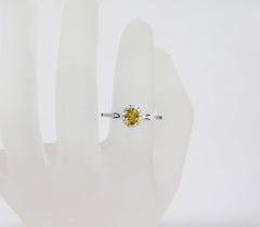Yellow Sapphire 14k Gold Ring