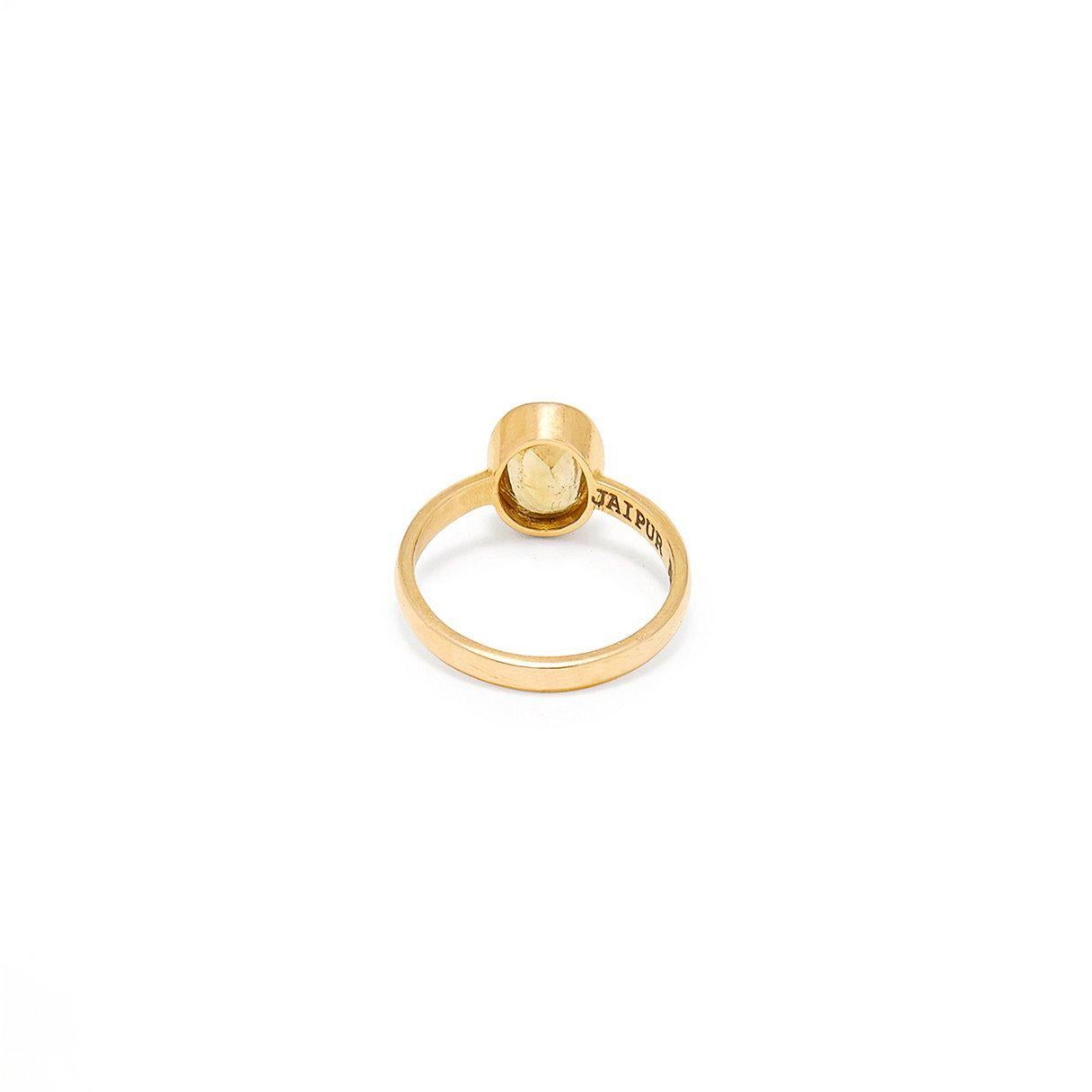 yellow sapphire ring astrology