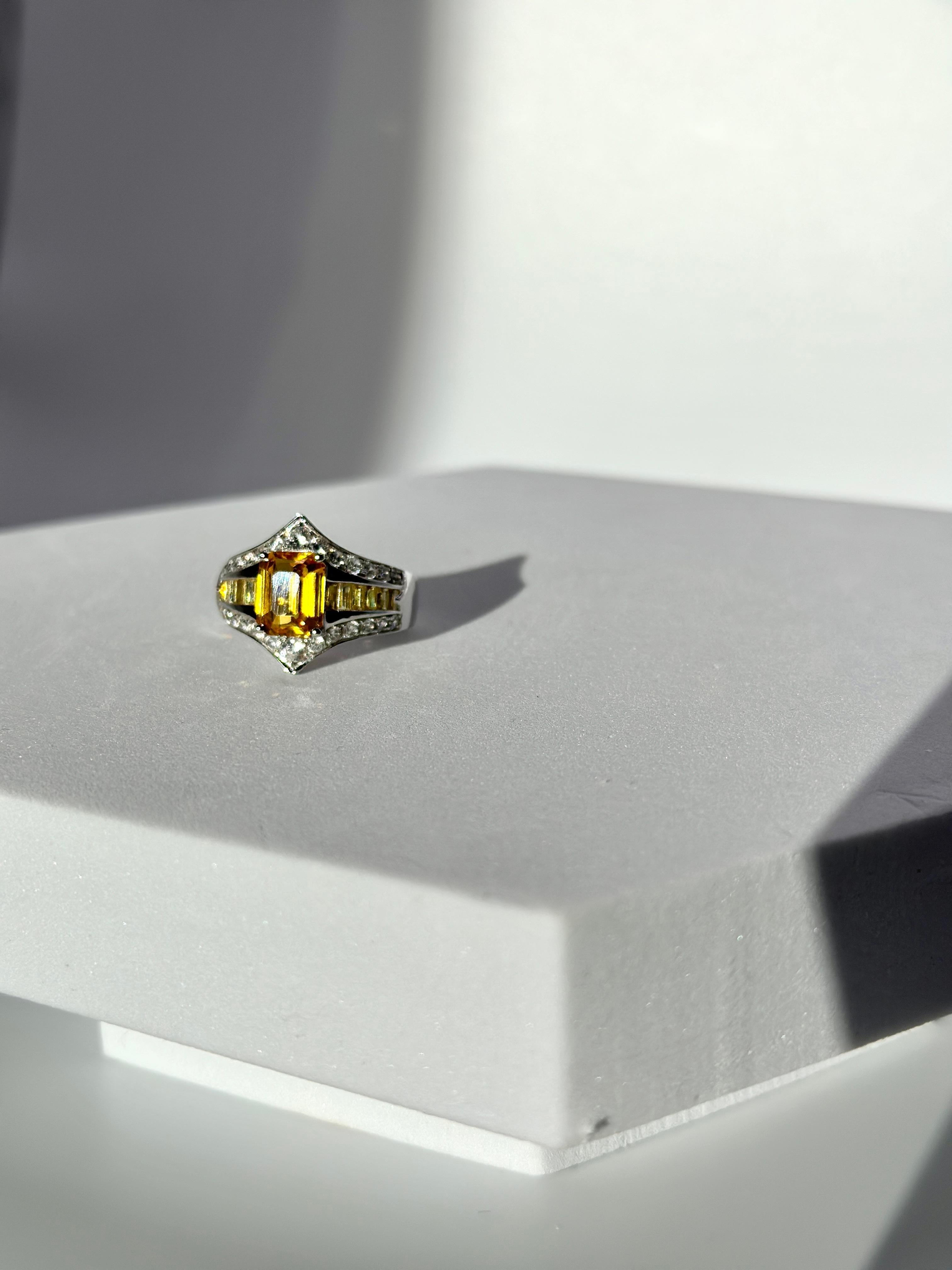 Yellow sapphire protection ring 1