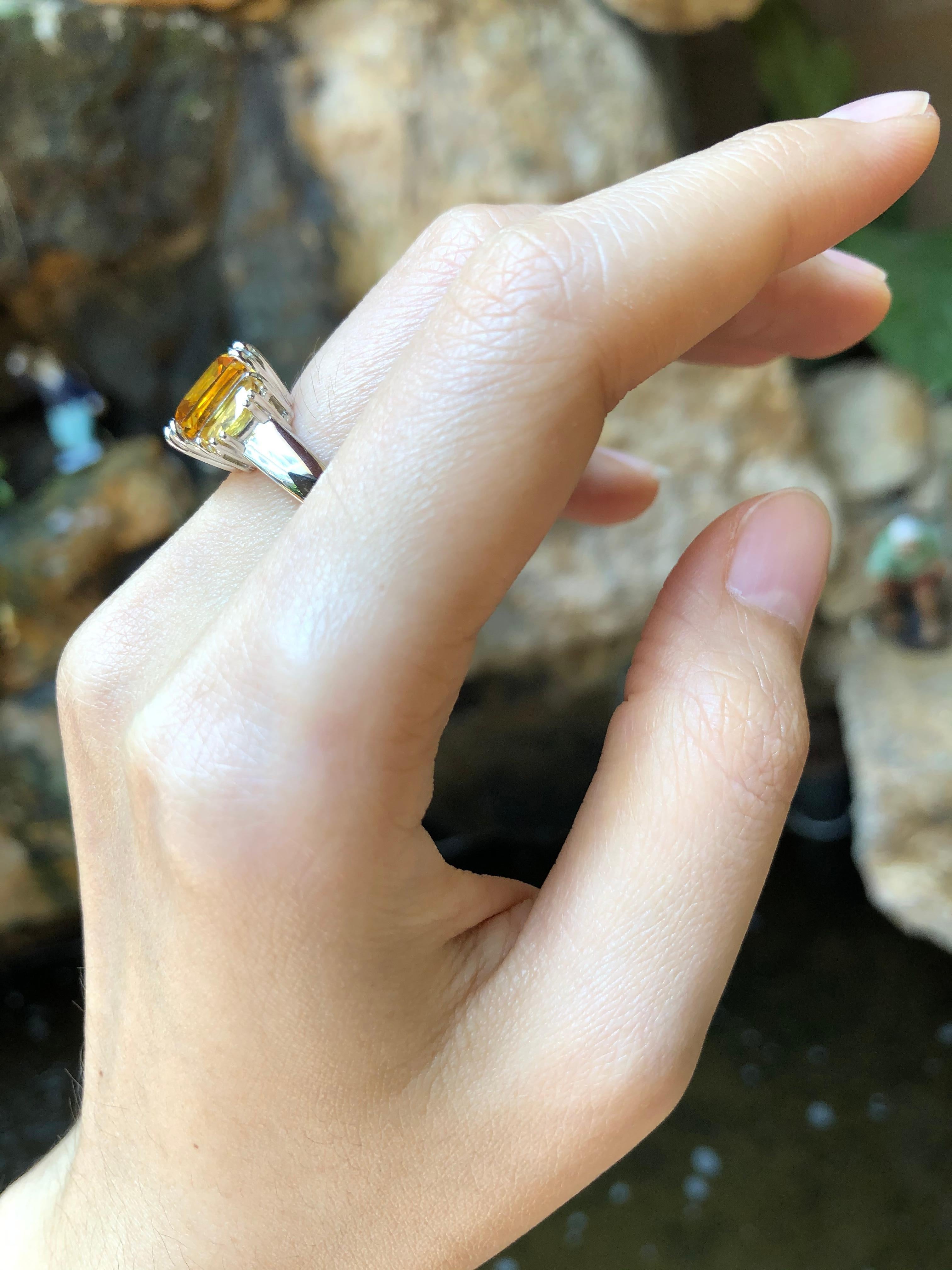 yellow sapphire ring which finger