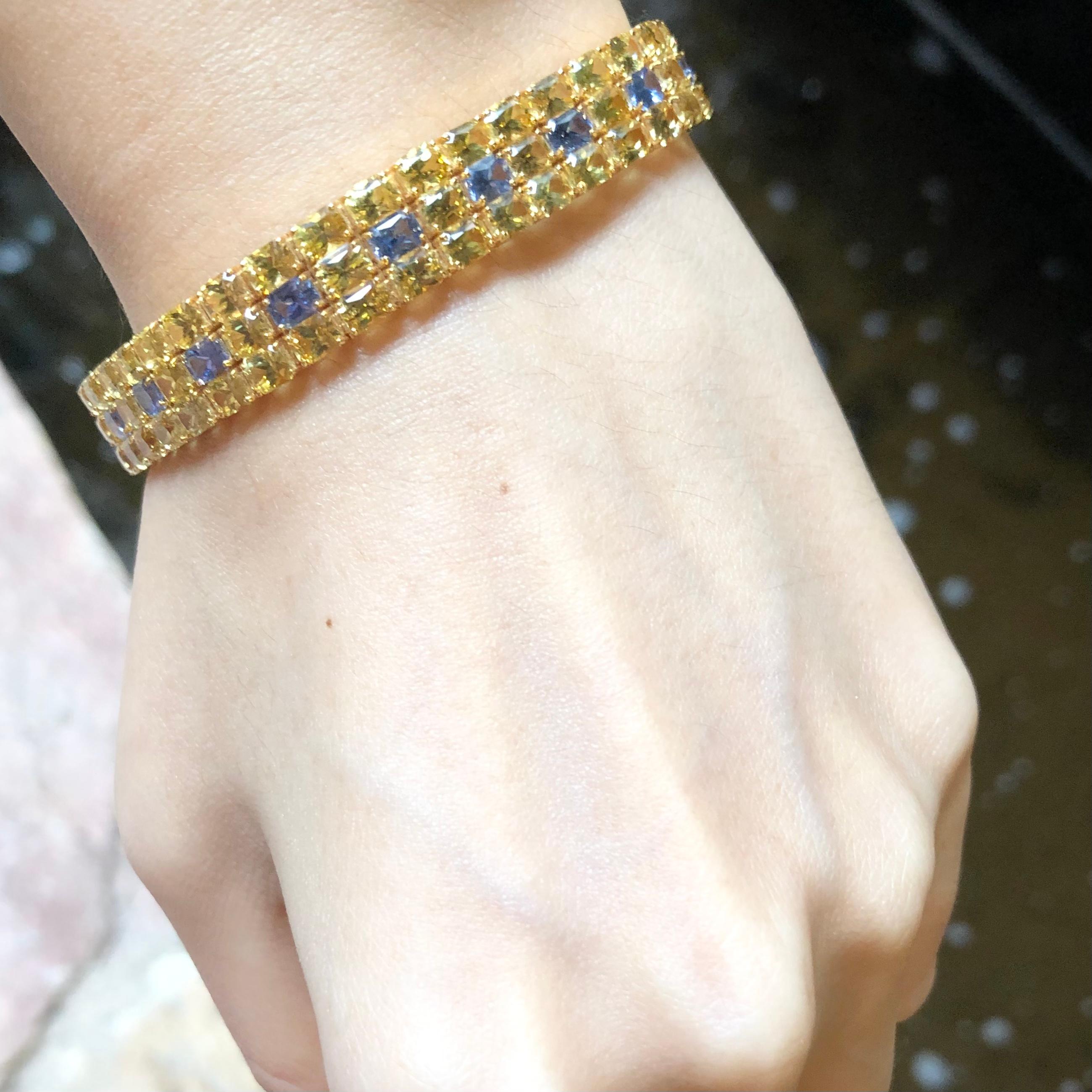 yellow sapphire bracelets