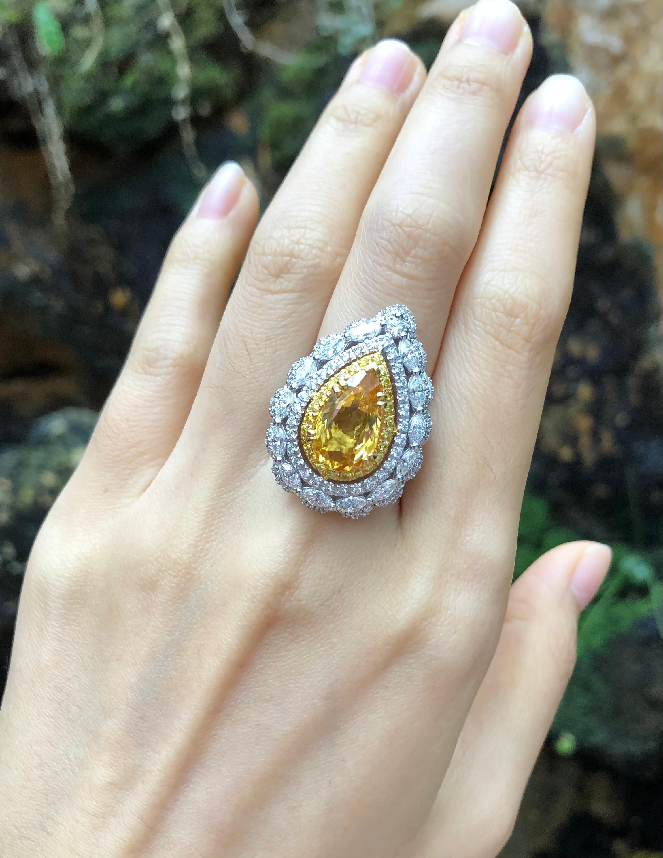 how much is a 3.72-carat yellow diamond worth