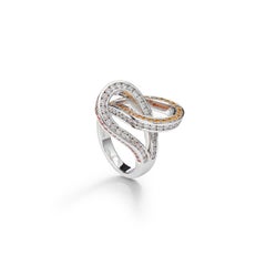 Yellow Sapphires and Diamond Gold Ring
