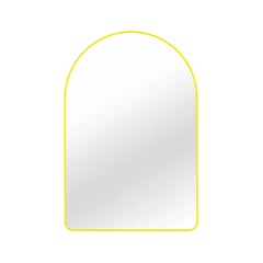 Yellow Small Arched Bathroom Vanity Mirror, Loveself 01 by oitoproducts