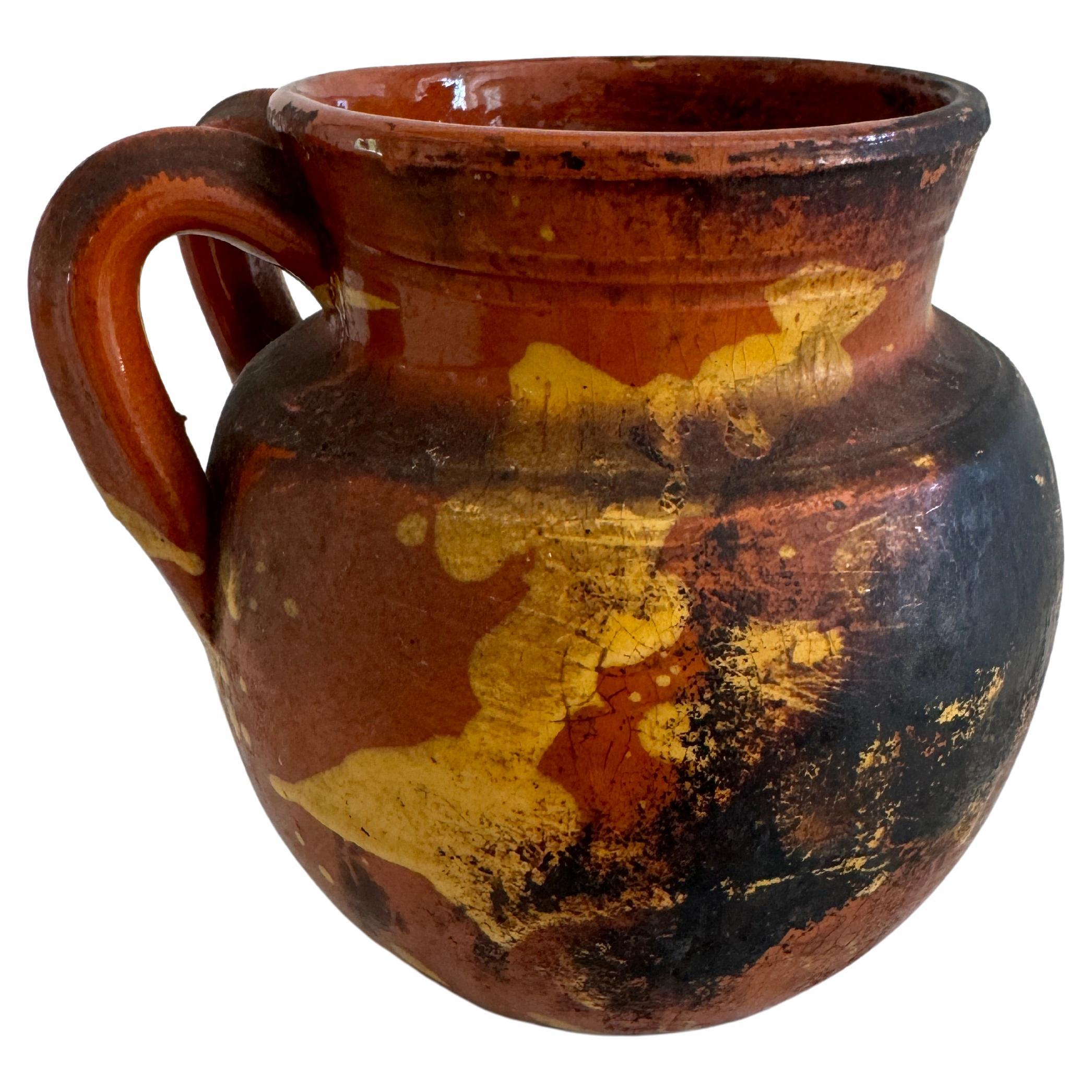 Vasi di terracotta piccoli gialli Pignata