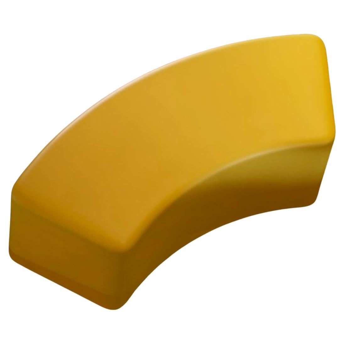 Yellow Soft Snake Modular Seat by SLIDE Studio