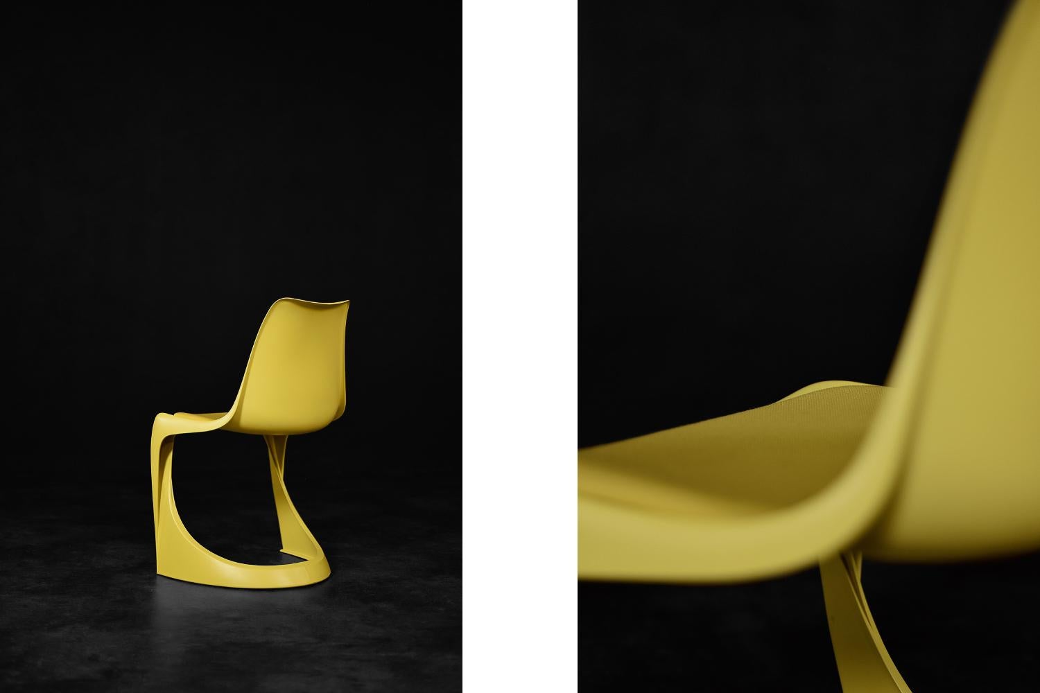 Danish Yellow Space Age Modo 290 Chair by Steen Østergaard for Nielaus