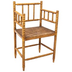 Yellow Spool Armchair