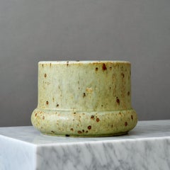 Yellow Stoneware Vase by Marianne Westman for Rorstrand, Sweden, 1960s