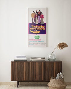 Yellow Submarine 1968 Australian Daybill Film Poster