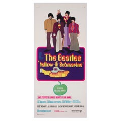 Yellow Submarine 1968 Australian Daybill Film Poster