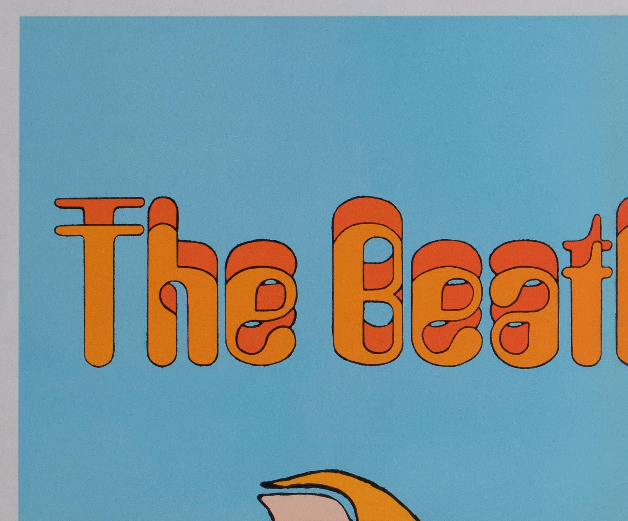 American Yellow Submarine 1968 Capitol Records Poster, Heinz Edelmann For Sale