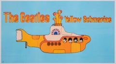 Yellow Submarine 1968 Capitol Records Poster, Heinz Edelmann