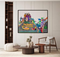 Gelbes Submarin, UK Quad-Filmplakat, Edelmann, Die Beatles, 1968