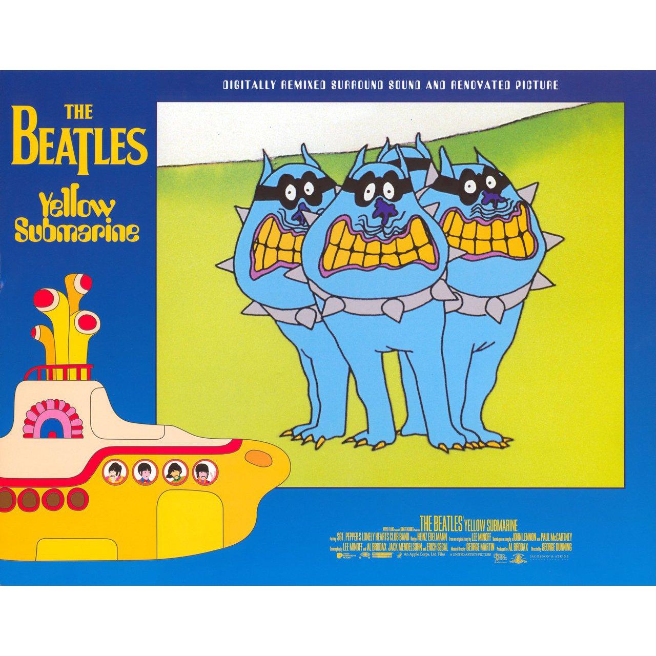 Yellow Submarine R1999 U.S. Lobby Card Set of 8 In Good Condition In New York, NY