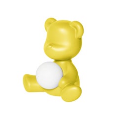 In Stock in Los Angeles, Yellow Teddy Bear Lamp LED Rechargeable