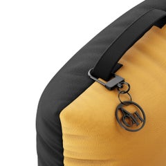 Yellow Throw Pillow, Mostaza Modern Rectangle Cushion Outdoor/Indoor Waterproof