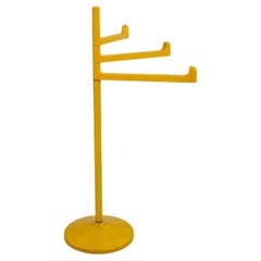 Vintage Yellow Towel Holder by Makio Hasuike for Gedy, 1970s