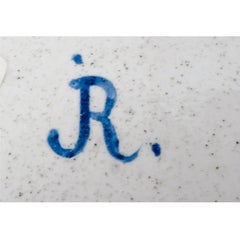 Yellow Tureen with Lid and Apple Finial, French, 19th Century