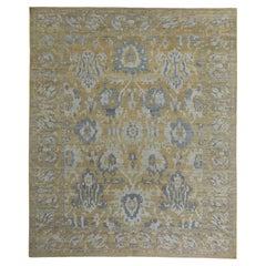 Yellow Turkish Sultanabad Rug