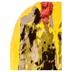 Yellow Untitled Tapestry, Sandra Keja Planken