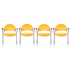 Yellow Vintage Chairs, Italy 1970s