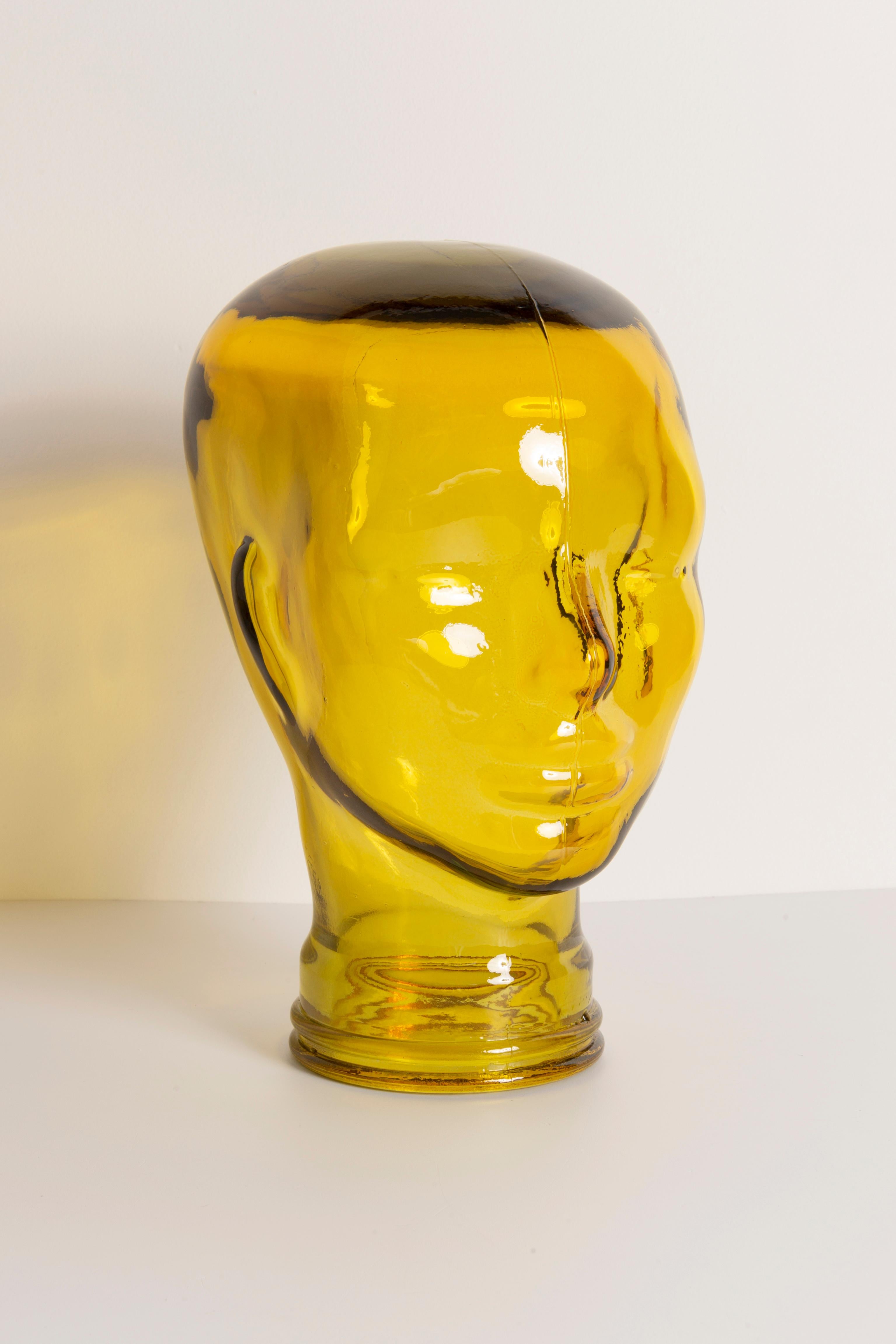 glass mannequin head