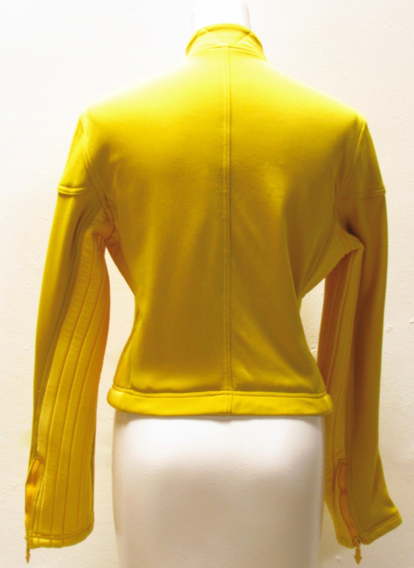 yellow define jacket