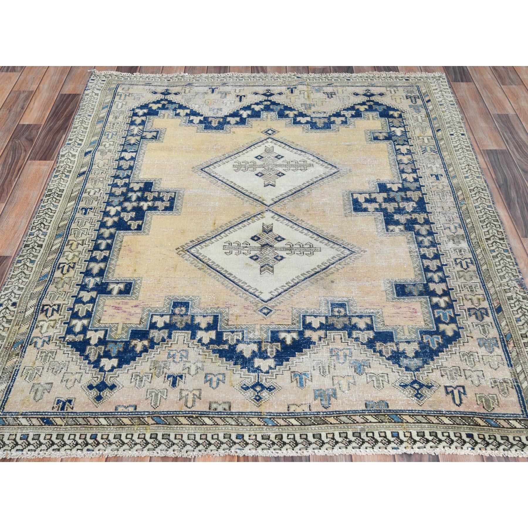 This fabulous Hand-Knotted carpet has been created and designed for extra strength and durability. This rug has been handcrafted for weeks in the traditional method that is used to make
Exact rug size in feet and inches : 4'9