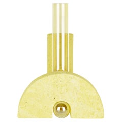 Jarrón Edición Suelos Amarillo-Amarillo Cochlea Della Metamorfosi 1 de Coki Barbieri