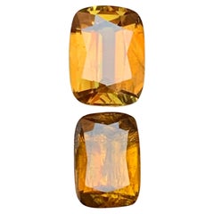 Gelblich Brown Natürliche Sphene/Titanite Lose Edelsteine 3.30Ct Cushion Cut-Jewel