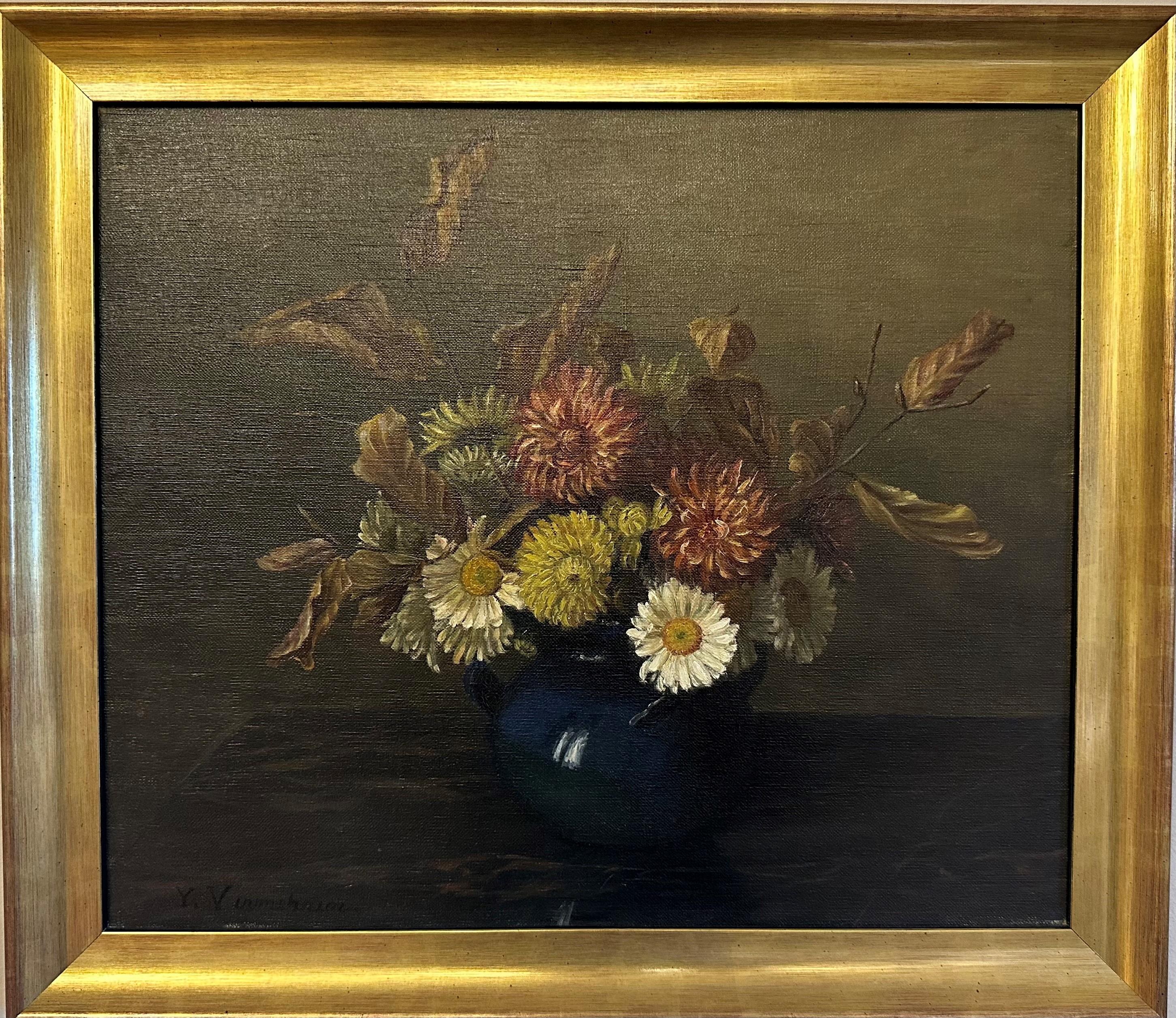 Yelva Vermehren Interior Painting - Flowers in vase