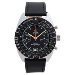 Yema Motorsports Chronograph Wristwatch. Meangraf Super (reference 721122). 1970