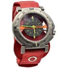 Yema Titanium Transantarctica Polar Navigational Quartz Wristwatch