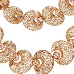 Yemyungji 18 Karat Yellow Gold Blooming Pendant Necklace