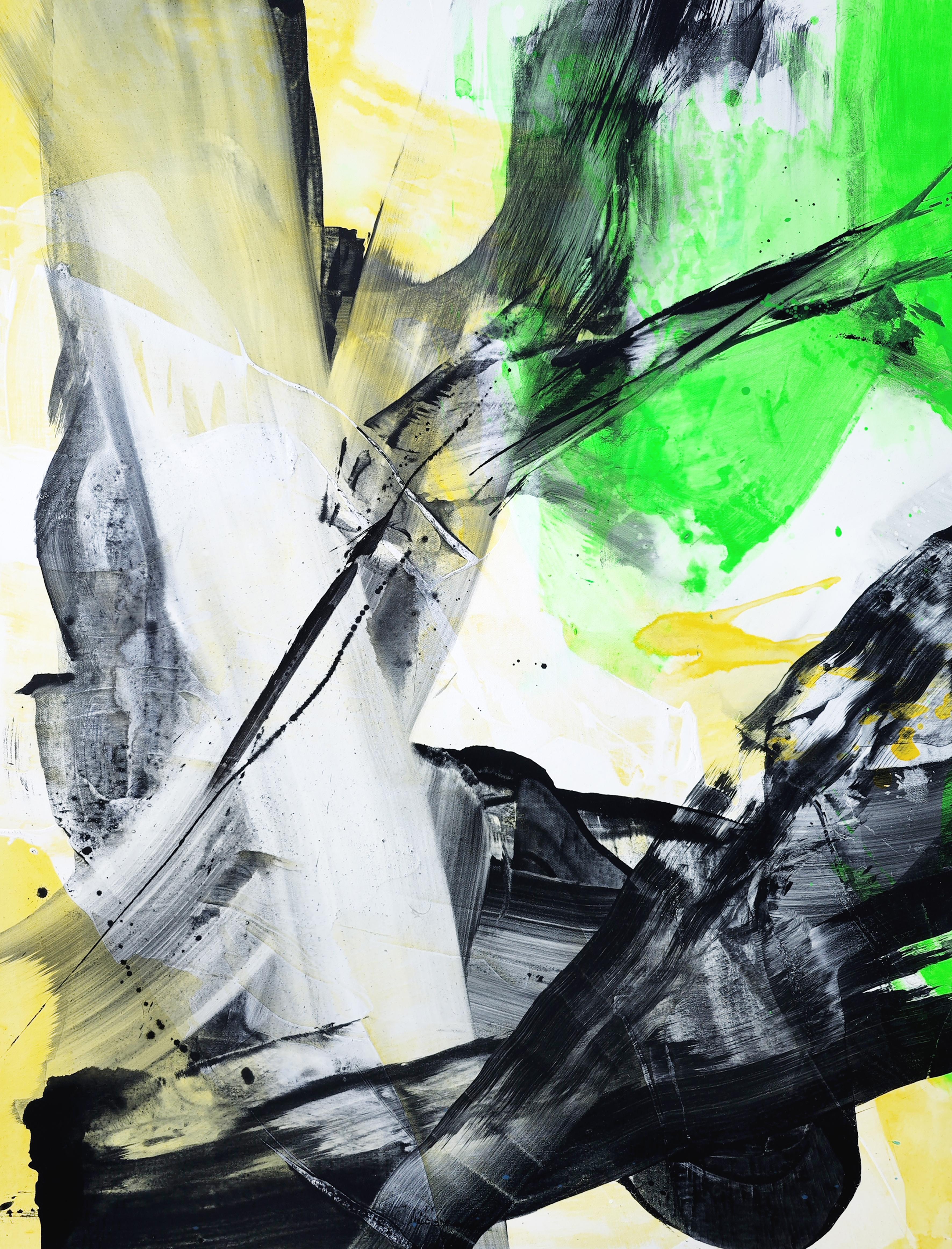 Yeo Shih-Yun Abstract Painting - Electric Series #3