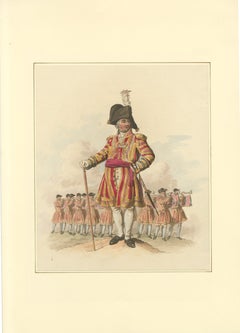 Yeoman of the Guard in Ceremonial Uniform – William Miller, London, ca.1805