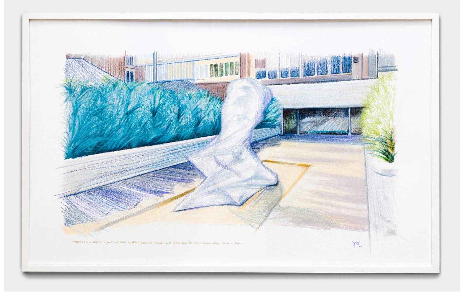 The Wrapped Sculpture 'Mityo' - Mixed Media Art by Yeonsu Lim