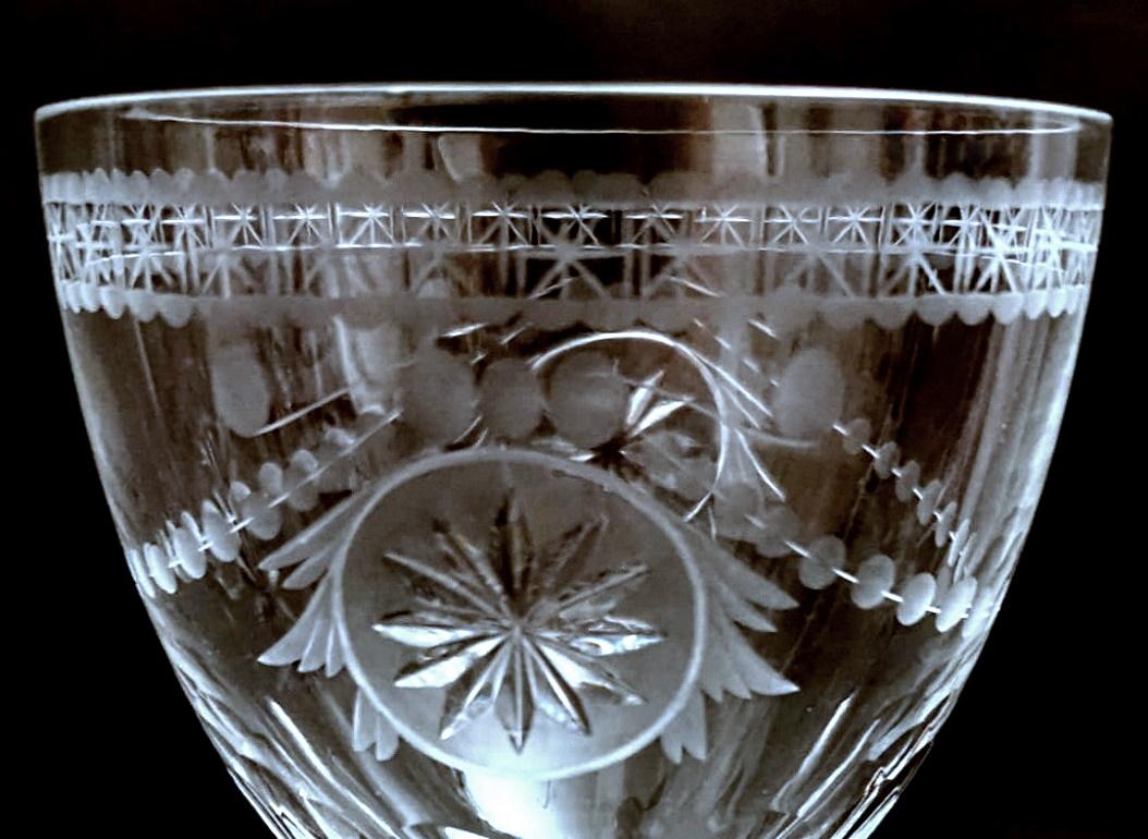 Yeoward William “Collection Crystal” English Goblet For Sale 4