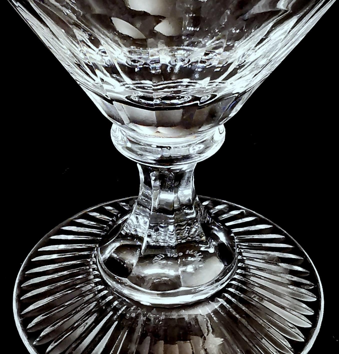 Yeoward William “Collection Crystal” English Goblet For Sale 7