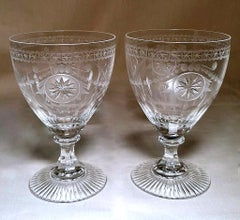 Yeoward William "Colección Cristal" Pareja de copas inglesas de cristal