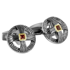 Yerevan Heritage Cufflinks In Oxidised Sterling Silver (Limited Edition)
