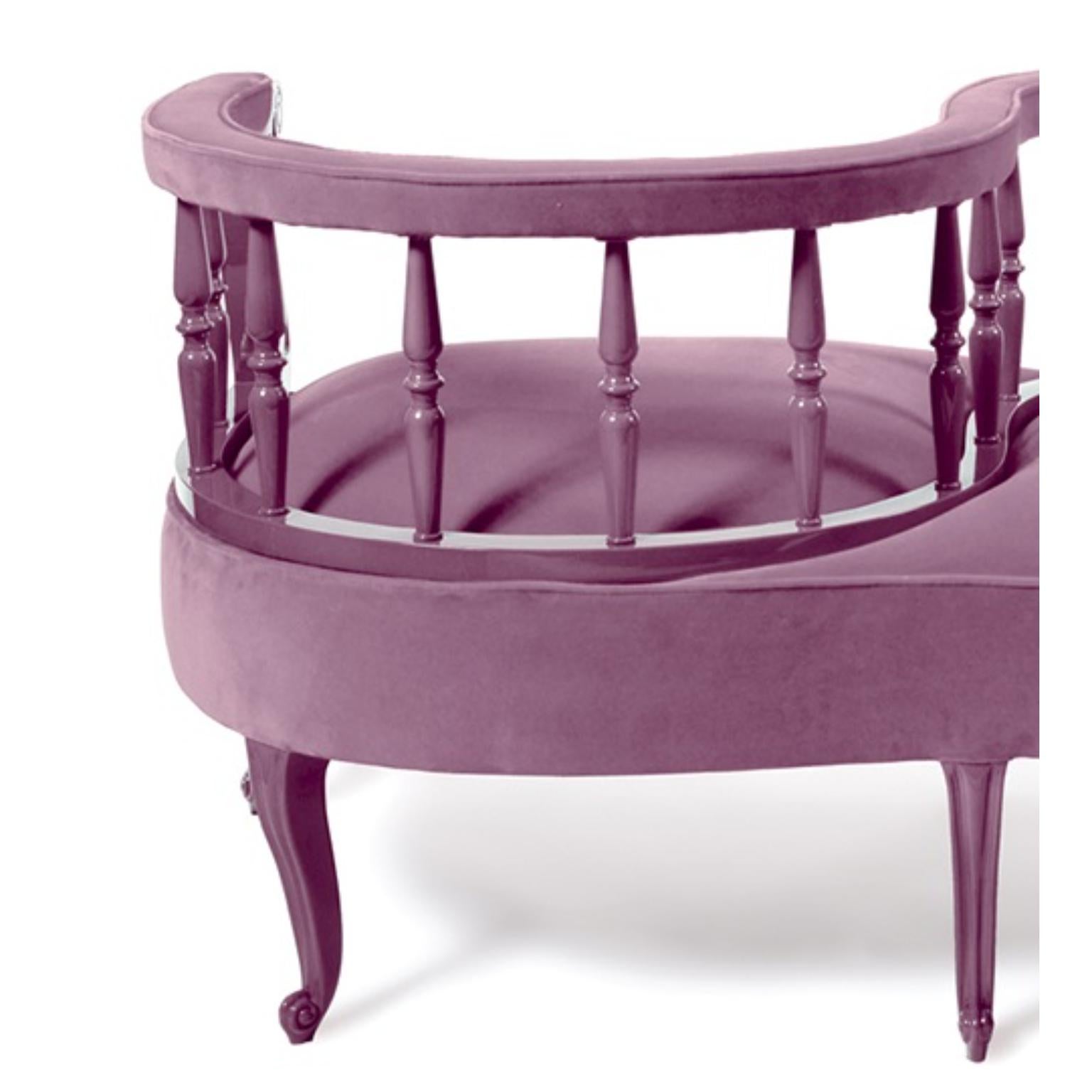 Post-Modern Yes No Maybe So Conversation Sofa by Munna For Sale