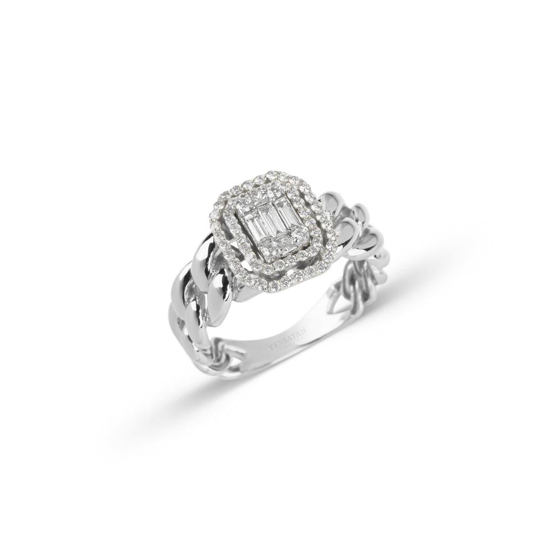 0.53 Cts of Diamonds, G-H Color, VS-SI Clarity
6.8 Grams of 18K Yellow or White Gold
Ref. 167379