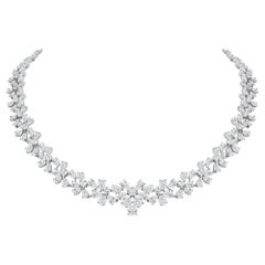 Yessayan Floral Diamond Collar Necklace